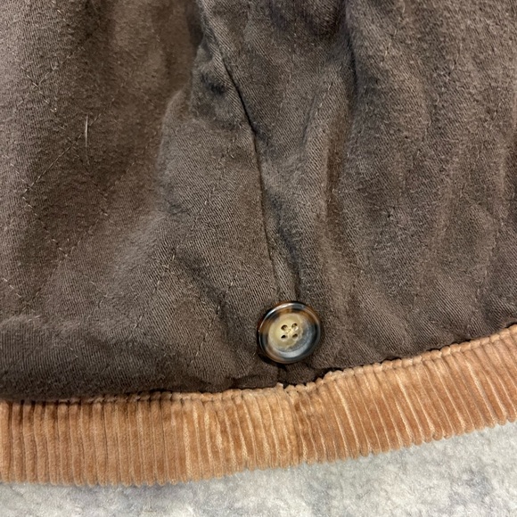 Women’s Vintage GAP Brown* Corduroy Wool Blend Barn Jacket - Picture 9 of 9